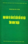 Hạn hán và vấn đề biến đổi khí hậu tỉnh Ninh Thuận ...