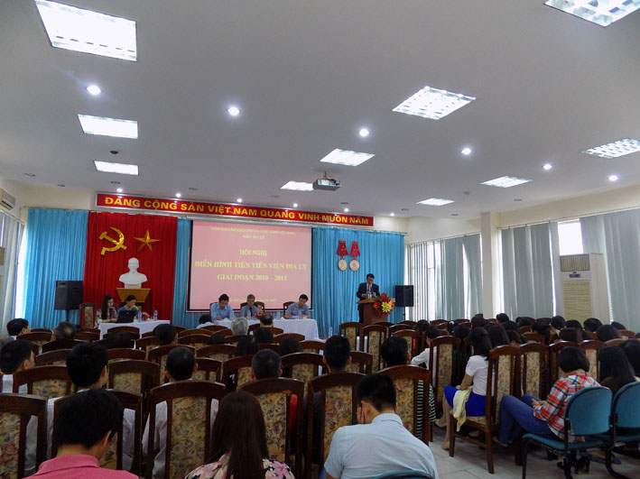 Hội nghị điển hình tiên tiến Viện Địa lý giai đoạn 2010-2015 ...