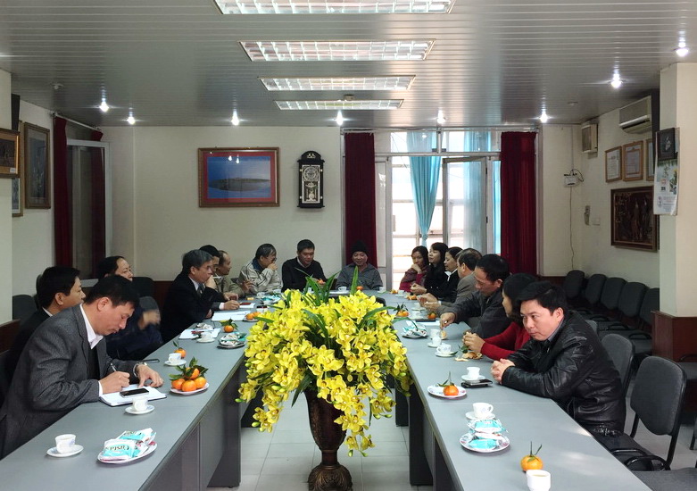 Ban lãnh đạo Viện Địa lý tổ chức gặp mặt nhân ngày ...