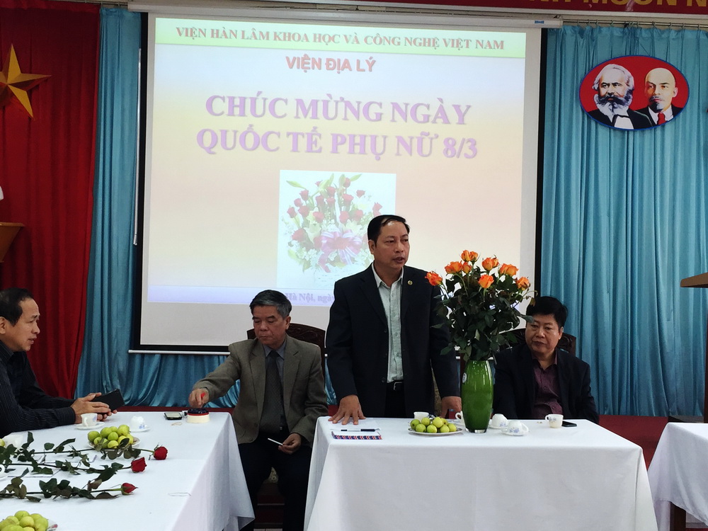 Viện Địa lý tổ chức gặp mặt nhân ngày Quốc tế Phụ ...