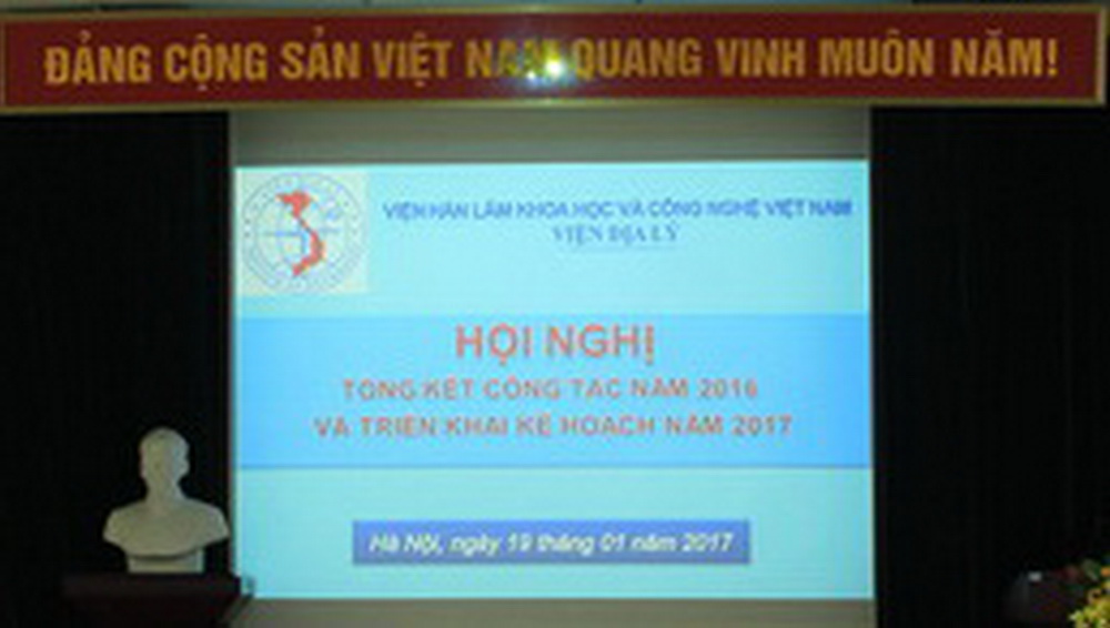 Viện Địa lý tổ chức Hội nghị tổng kết công tác năm ...