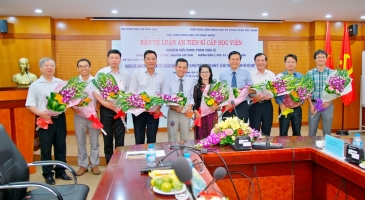 Lễ bảo vệ luận án tiến sĩ địa lý của NCS Phan ...
