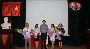 Viện Địa lý tổ chức chia tay cán bộ về nghỉ hưu ...