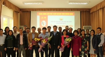 Chi bộ Viện Địa lý Kết nạp đảng viên mới và thăm ...